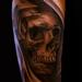 Tattoos - biomechanical skull - 58425